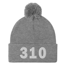 Load image into Gallery viewer, 310 Area Code Pom-Pom Beanie