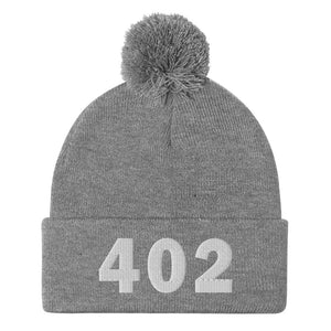 402 Area Code Pom-Pom Beanie