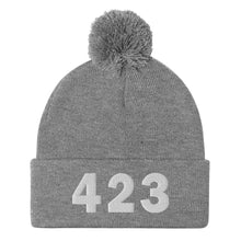 Load image into Gallery viewer, 423 Area Code Pom-Pom Beanie