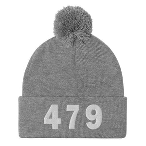 479 Area Code Pom-Pom Beanie