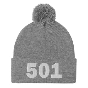 501 Area Code Pom-Pom Beanie