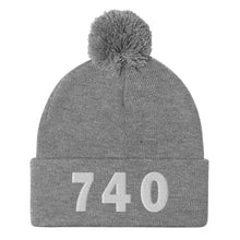 Load image into Gallery viewer, 740 Area Code Pom-Pom Beanie