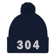 Load image into Gallery viewer, 304 Area Code Pom-Pom Beanie