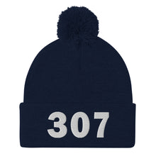 Load image into Gallery viewer, 307 Area Code Pom-Pom Beanie