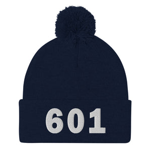 601 Area Code Pom-Pom Beanie