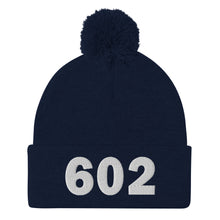 Load image into Gallery viewer, 602 Area Code Pom-Pom Beanie