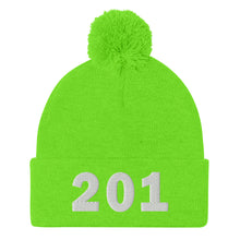 Load image into Gallery viewer, 201 Area Code Pom-Pom Beanie