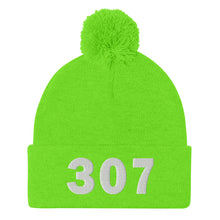 Load image into Gallery viewer, 307 Area Code Pom-Pom Beanie