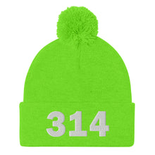 Load image into Gallery viewer, 314 Area Code Pom-Pom Beanie