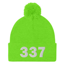 Load image into Gallery viewer, 337 Area Code Pom-Pom Beanie