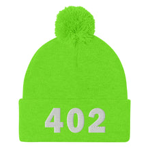 Load image into Gallery viewer, 402 Area Code Pom-Pom Beanie