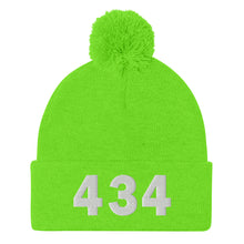 Load image into Gallery viewer, 434 Area Code Pom-Pom Beanie