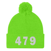 Load image into Gallery viewer, 479 Area Code Pom-Pom Beanie