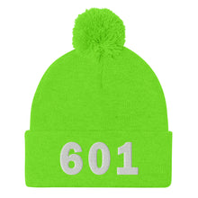 Load image into Gallery viewer, 601 Area Code Pom-Pom Beanie
