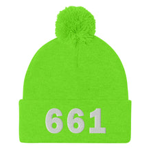 Load image into Gallery viewer, 661 Area Code Pom-Pom Beanie