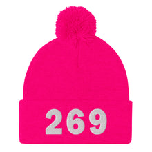 Load image into Gallery viewer, 269 Area Code Pom-Pom Beanie