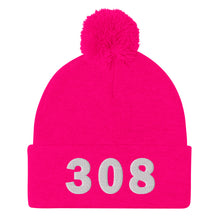 Load image into Gallery viewer, 308 Area Code Pom-Pom Beanie