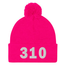 Load image into Gallery viewer, 310 Area Code Pom-Pom Beanie