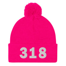 Load image into Gallery viewer, 318 Area Code Pom-Pom Beanie