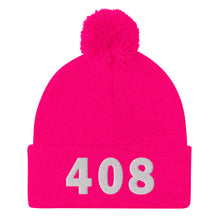 Load image into Gallery viewer, 408 Area Code Pom-Pom Beanie