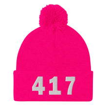 Load image into Gallery viewer, 417 Area Code Pom-Pom Beanie