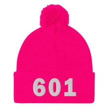 Load image into Gallery viewer, 601 Area Code Pom-Pom Beanie