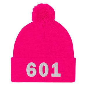 601 Area Code Pom-Pom Beanie