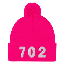 Load image into Gallery viewer, 702 Area Code Pom-Pom Beanie