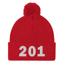 Load image into Gallery viewer, 201 Area Code Pom-Pom Beanie