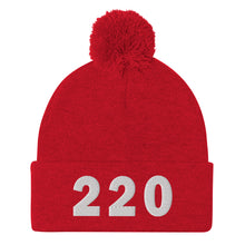 Load image into Gallery viewer, 220 Area Code Pom-Pom Beanie