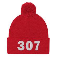 Load image into Gallery viewer, 307 Area Code Pom-Pom Beanie