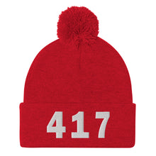 Load image into Gallery viewer, 417 Area Code Pom-Pom Beanie