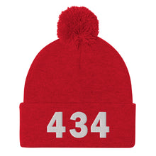 Load image into Gallery viewer, 434 Area Code Pom-Pom Beanie