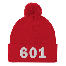 Load image into Gallery viewer, 601 Area Code Pom-Pom Beanie