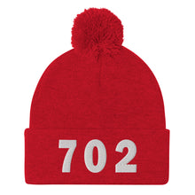 Load image into Gallery viewer, 702 Area Code Pom-Pom Beanie