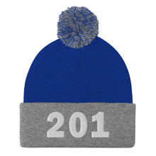 Load image into Gallery viewer, 201 Area Code Pom-Pom Beanie