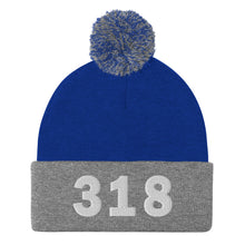 Load image into Gallery viewer, 318 Area Code Pom-Pom Beanie