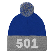 Load image into Gallery viewer, 501 Area Code Pom-Pom Beanie