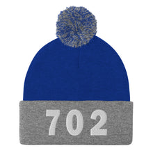 Load image into Gallery viewer, 702 Area Code Pom-Pom Beanie