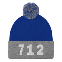 Load image into Gallery viewer, 712 Area Code Pom-Pom Beanie