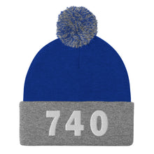 Load image into Gallery viewer, 740 Area Code Pom-Pom Beanie