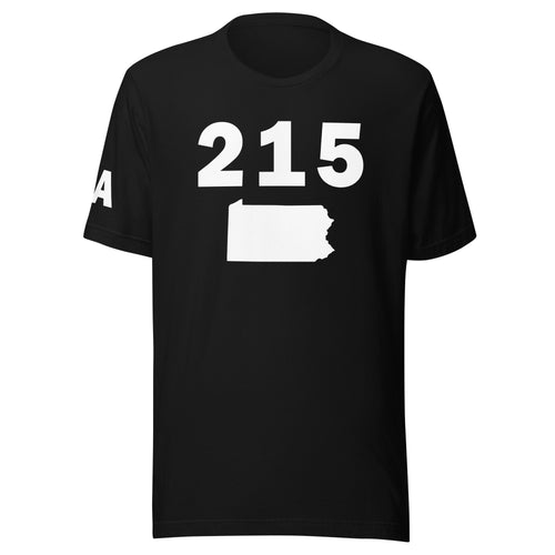 215 Area Code Unisex T Shirt