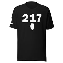 Load image into Gallery viewer, 217 Area Code Unisex T Shirt