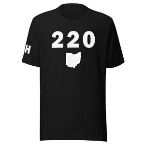 220 Area Code Unisex T Shirt