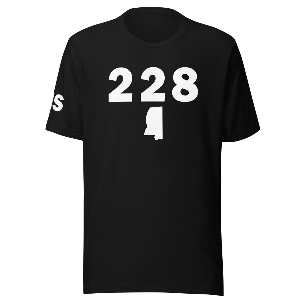 228 Area Code Unisex T Shirt