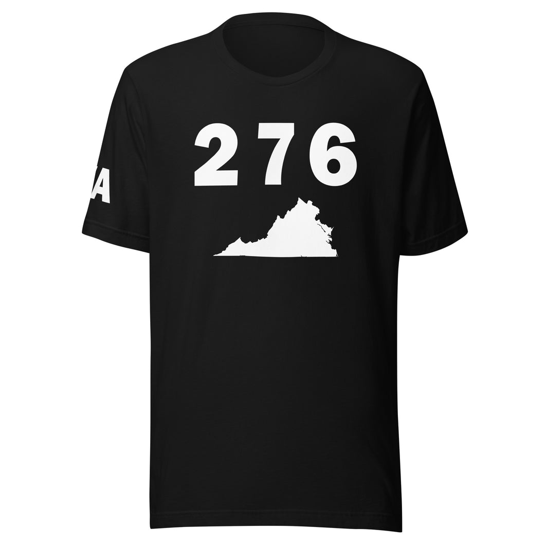 276 Area Code Unisex T Shirt – WhereIWasRaised