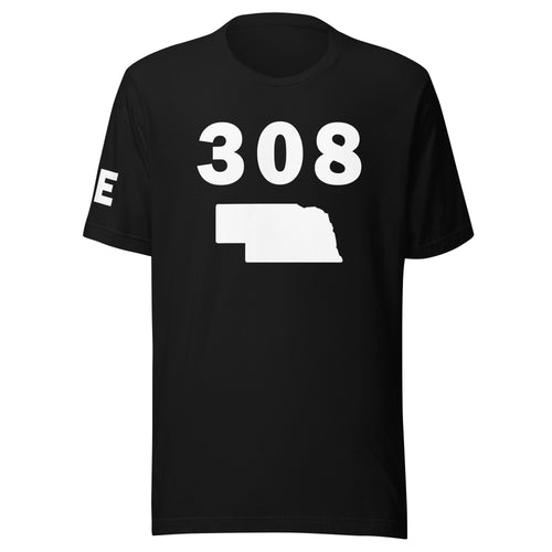 308 Area Code Unisex T Shirt