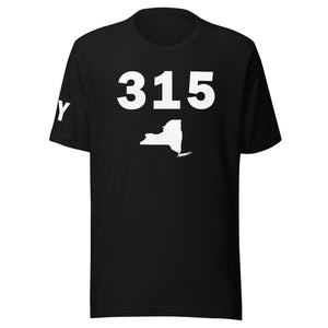 315 Area Code Unisex T Shirt