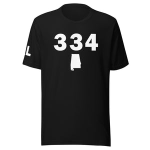 334 Area Code Unisex T Shirt