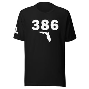 386 Area Code Unisex T Shirt